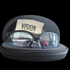 Gearbox pickleball glasses blue lense